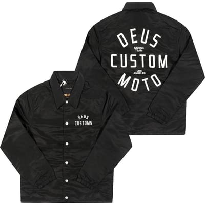 DeuS Ex Machina Coach Jack voor Heren van Nylon Dmp256119 Zwart DMP256119 BLK (M) black