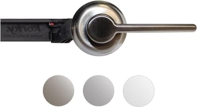 Toilet Tankhendel - Spoelhendel - Toilet Reparatie - Universeel Verstelbaar - 2 & 3 Inch - Geborsteld Nikkel