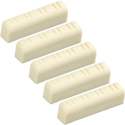5 Stuks Mandoline Brug Kam 8 Snarig Plastic 3.5cm Universeel Instrument Accessoire voor Vervanging beige