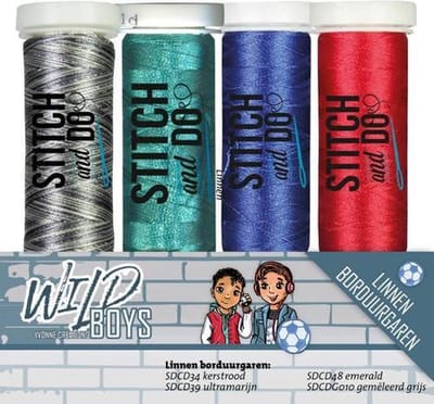 Stich and Do Garenset - Yvonne Creations - Wild Boys