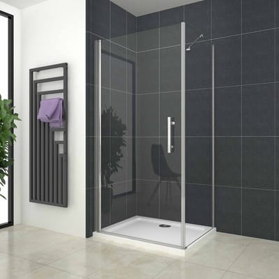 douchecabine met 1 draaideur 76x70x185 cm hoog ,6mm Nano Coating Veiligheidsglas.(verschillende maten)