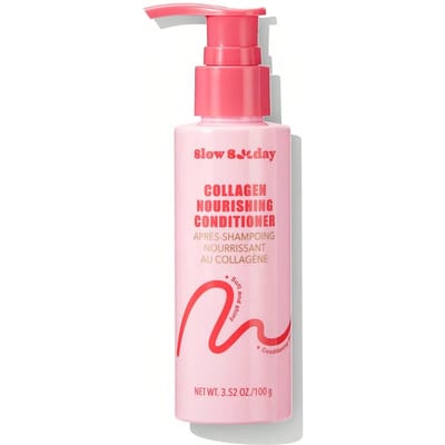 Slow Sunday Collagen Nourishing Conditioner, Collageen, Levert Intense Hydratatie, Herstelt en Versterkt het Haar, Goede Keuze voor Vakantie, Reisbenodigdheden, Halloween, Geschikt voor Zomerse Haarzorg