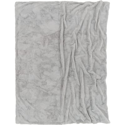 Zachte deken Solina grijs  200x240 cm
