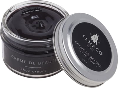 Famaco Creme de Beaute schoensmeer- 50ml - donker bruin (337)