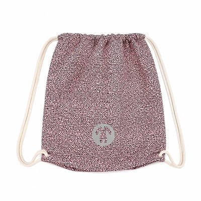 Ducksday - Zwemtas - Gymtas - Waterdicht voor Kinderen – Zwemzak met Ophanglus - 38 x 33 cm - Roze - June