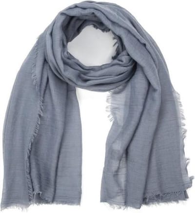 Effen Sjaal Jeans Blue