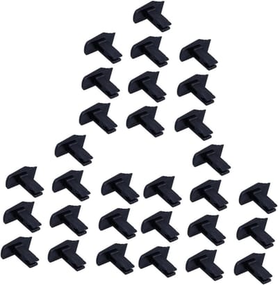 Ladder Knoppen - Vervangende Onderdelen - Ladder Beveiligen - Universele Pasvorm - 30 Stuks - Zwart