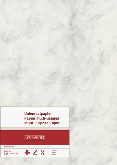 Papier A4 - Schrijfblok Notitieblok - Kantoor Werk - 120 Gram Papier - 175 Vel - Marmerlook