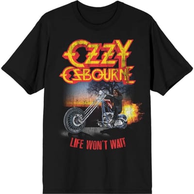 Ozzy Osbourne T-shirt - Life Wont Wait - S tot 4XL - voor Mannen - zwart