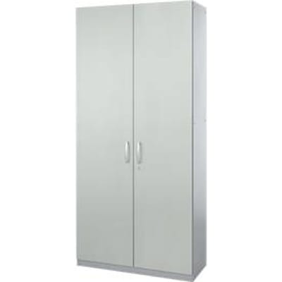 Schäfer Shop  Genius Vleugeldeurkast TETRIS SOLID, stalen romp, 5 ordnerhoogten, b 1200 mm, afsluitbaar, lichtgrijs/blank aluminium