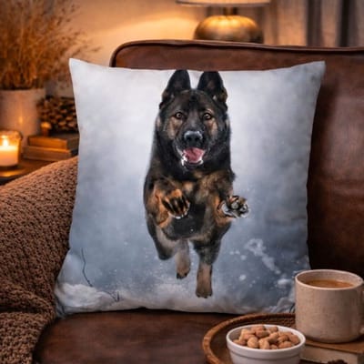Velvet Loyal Companions Collection Kussenhoes - Hond - 45x45 cm
