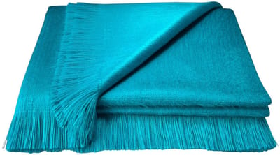 Alpaca D'Luxe Sjaal - Hypoallergeen - Turquoise - Sjaal van Alpacawol - Zacht en van Kwaliteit - Luxe Cadeau - Comfortabel - Stijlvol - Alpaca - Shawl - Sustainable - Fluffy Scarf - Nekwarmer - Duurzaam - Elegant - Gift - Cadeau tip - Zacht en Warm