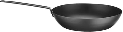 HENDI Wok – Carbon Staal – Ergonomische Handgreep – Ø30 cm – 53 cm Lengte