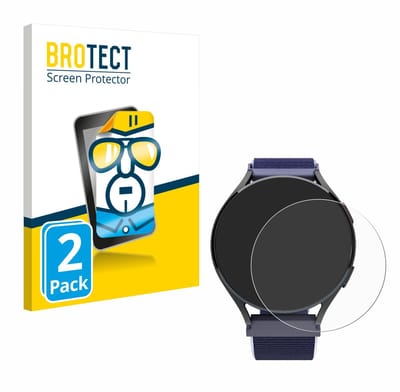 BROTECT - Screenprotector voor Patronus Notfalluhr (41.5 mm) - Folie Beschermfolie transparant 2 Stuks