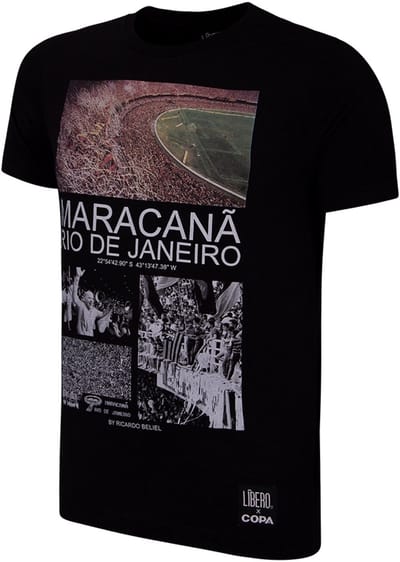 COPA - Revista Libero Maracana T-Shirt - Heren - Zwart - XS