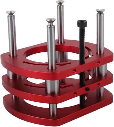 Freeslift Basis - Hefsysteem Tafel - Precisie Houtbewerking - Vierkaken Klem - 2.008 Inch Hef - Aluminium