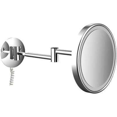 Frasco LED wall mirror round Ø 20.3 cm with spiral cable 2-arm 8301 211 00