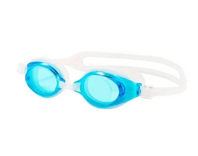 Duikbril - Zwembril volwassenen - Duikbrilletje - Swim goggles - Blauwe/groene glazen - Met opbergdoosje - Zwemmen / snorkelen - Anti lek pasvorm - 1 stuk - Jonyx