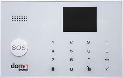Draadloos Alarmsysteem met Spatbeschermingsset - Wifi/GSM, SOS-knop, Compatibel met Alexa en Google Home