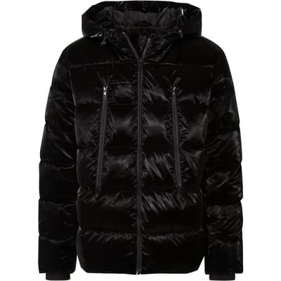 Urban Classics - Shark skin Gewatteerd jack - XXL - Zwart