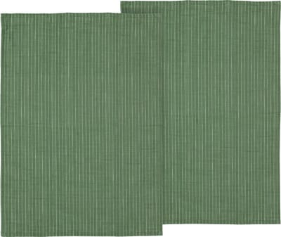 Södahl organic Line Theedoek 50 x 70 cm 2 stuks Green
