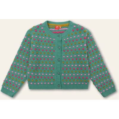 Oilily Vera Vest- maat104/4yr Creme de Menthe