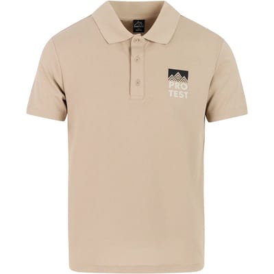 Protest PRTCallen - Polo Heren - Korte mouwen - Normale pasvorm - Knoopsluiting - UV shirt - Zwart