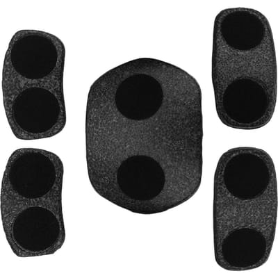 13 Stuks Lot Fast Helm DIY Beschermend Kussen EPP Spons Pad Set black