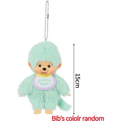 Monchhichi Poppetje Sleutelhanger Kawaii Tassen Hangende Bedeltjes Kinderdag Verjaardagscadeau Rugzak Sleutelhanger Ornament Feestartikel white