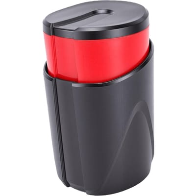 Distributeur de collations portable Gardez vos mains propres Rechargeable Noix   Distributeur pour   Biscuits Petites collations 200 ml 7 oz red