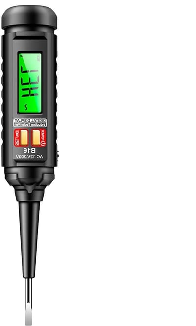 Spanningstester Pen - Spanningszoeker Detector - Elektrisch Werk - NCV Detectie - 152 cm - Zwart