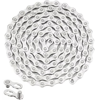 Kwalitatieve 9-speed fietsketting voor MTB, 1/2 x 11/128 inch, 116 schakels, duurzame prestaties