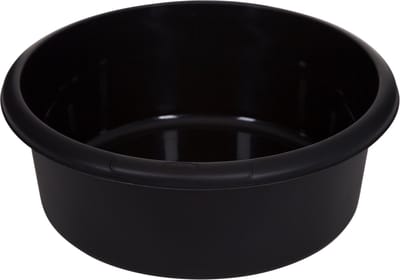 Whitefurze Afwasteil/afwasbak - 8 liter - zwart - 34 x 34 x 13 cm