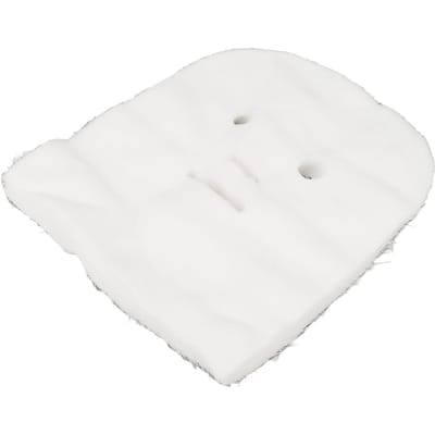 100 pièces Masque Facial en Gaze Doux DIY Jetable Pré-découpé Masque Facial en Gaze Blanche pour Salons de Beauté white