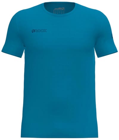 Rock Experience Corp T-shirt Met Korte Mouwen Blauw XL Man