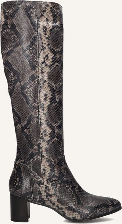 Notre-V 8591 Laarzen - Leer - Dames - Grijs - Maat 37