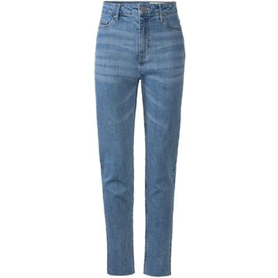 ESMARA Dames jeans - Straight fit (Blauw, 34)