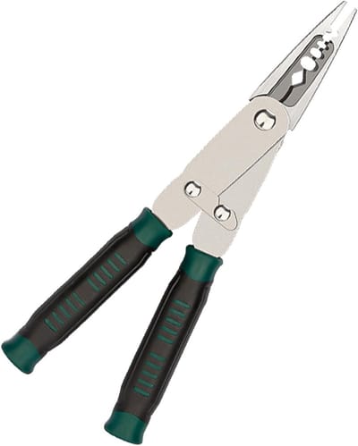 Elektrische Draadstripper - Krimptang - Bedrading Klussen - Geoptimaliseerd Antislip - 21 cm - Uniek