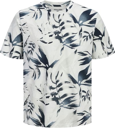 JACK&JONES - JJHONOLULU AOP TEE SS CREW NECK PLS - Jongens - T-shirts