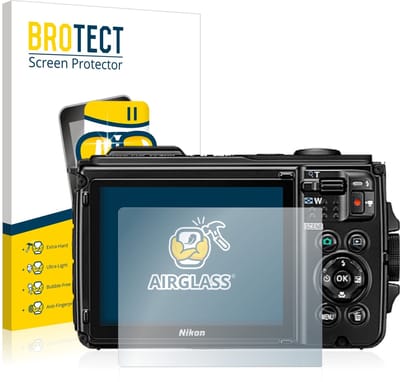 Screenprotector voor Nikon Coolpix W300 Beschermglas transparant
