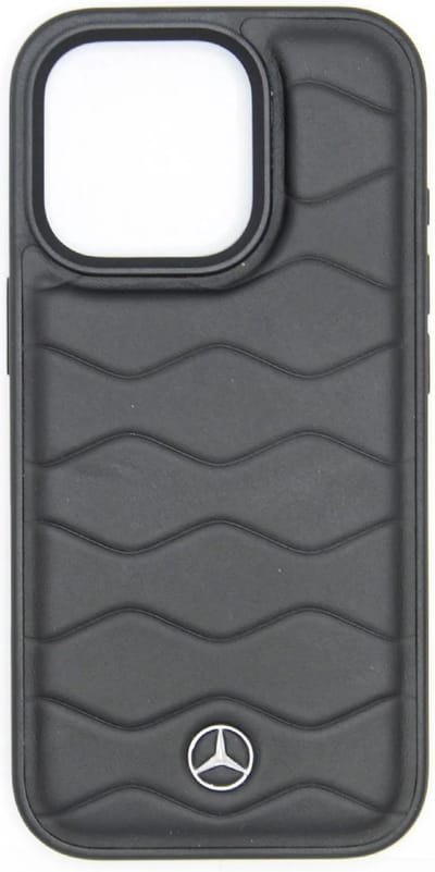 Mercedes-Benz-iPhone 16 Pro-Backcover hoesje-Waves-Zwart