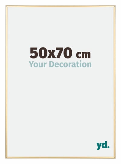 Your Decoration - Puzzellijst 50x70 cm - Goud - Puzzellijst 500-1000 stukjes - Aluminium Fotolijst - Kent