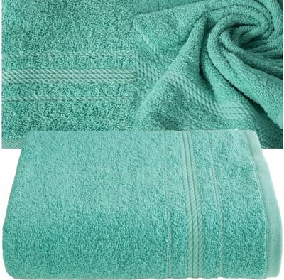 Mintgroene badhanddoek 50x90 cm, 450 g/m², zacht en absorberend