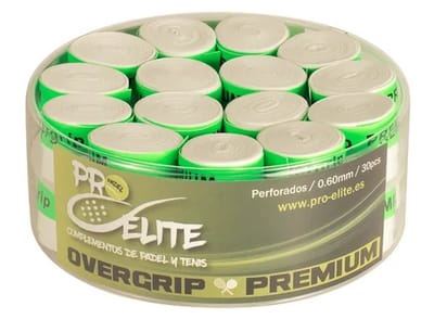 Tennisgrip - Tennis - Padel - Overgrip - Overgrip Padel - Tennisgrips - Soft - Zacht - Badminton - Squash - Wit