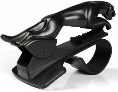 LuxeBass Autohouder met Klem- Telefoonhouder auto - Klemhouder - (zwart) LB529