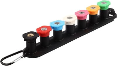Hogedruk Mondstukken Set - Reinigingskoppen - Terras Reinigen - 7 Functies Quick Connect - 4000 PSI - Diverse Kleuren