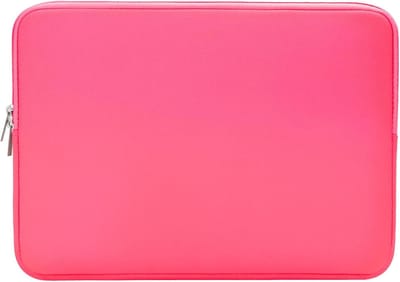 Famanu - 14 Inch Laptop Sleeve Bag Laptop Sleeve Beschermhoes Cover Sleeve Case Laptop Bag Compatibel voor 14 Notebook Tablet Computer (Fel Roze)