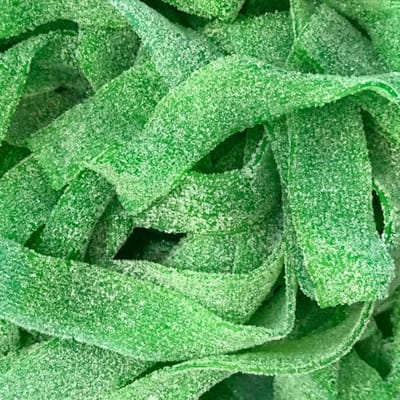 Zure matten appelsmaak- groene zure mat- verjaardag-traktatie 200 stuks