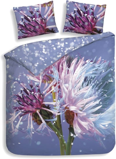Heckettlane Cooper Dekbedovertrek - Tweepersoons - Bamboe - 200x200-220cm - Paars