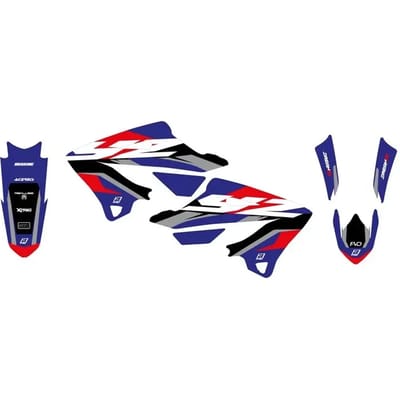 Motorfiets decoratie kit Blackbird Racing Dream Graphic 5
